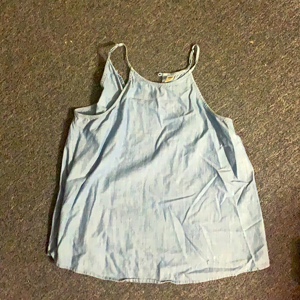 Denim tank top
